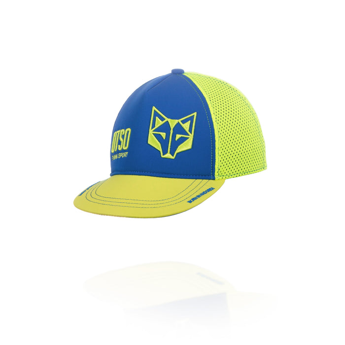 Casquette snapback - Electric Blue & Fluo Yellow