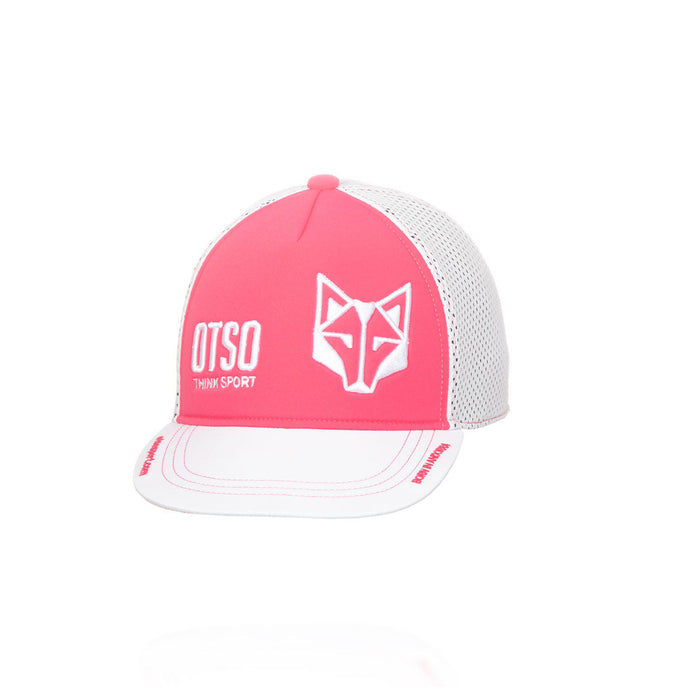 Casquette snapback - Fluo Pink & White