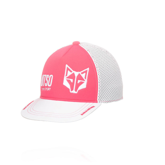 Casquette snapback - Fluo Pink & White