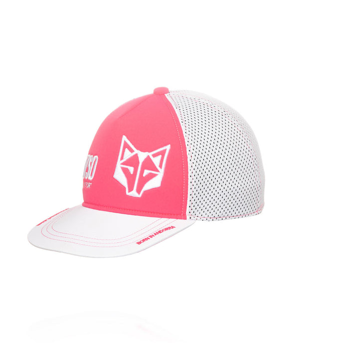 Casquette snapback - Fluo Pink & White