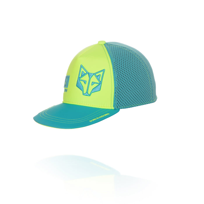Casquette snapback - Yellow & Light Blue