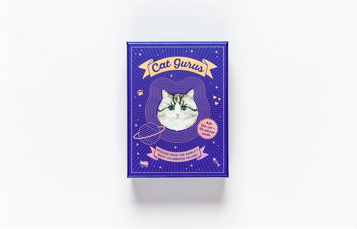 Cat Gurus - Advice Card Deck Front
