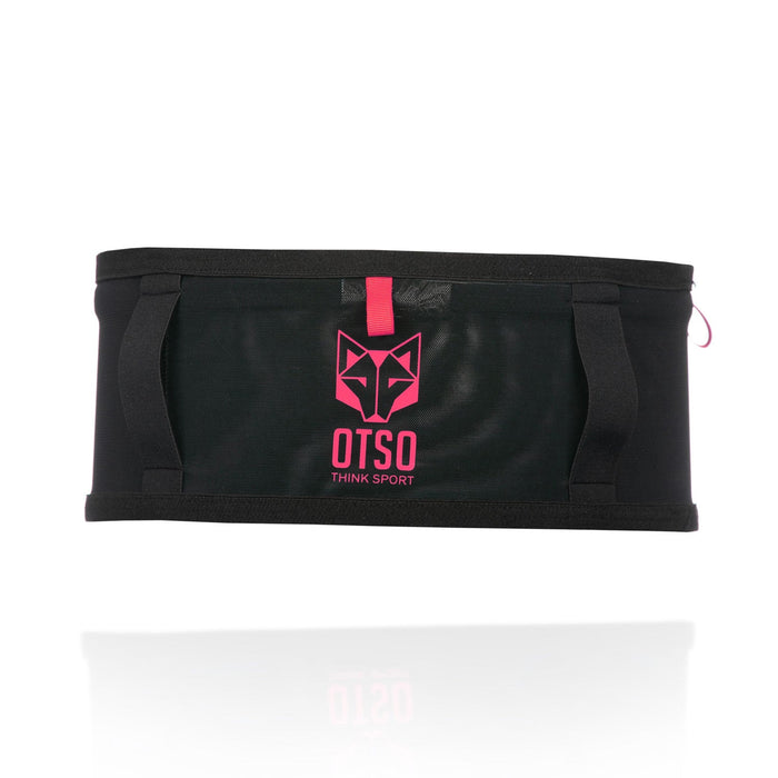 Ceinture de running unisex - Black & Pink
