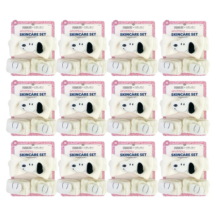 Celavi - Peanuts White Spa Headband with Wristband