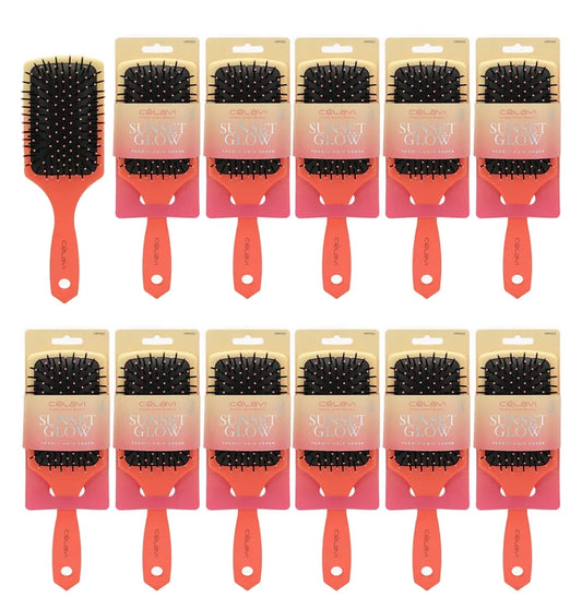 Célavi - Sunset Glow Paddle Hair Brush with Gradation