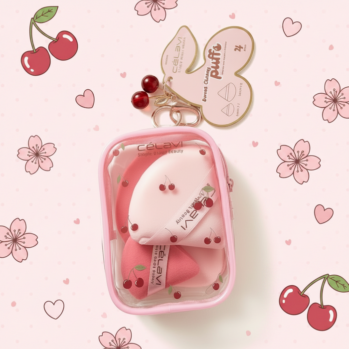 Celavi - Sweet Cherry Puffs (2 BIG PUFFS + 2 SMALL PUFFS) (12pcs)
