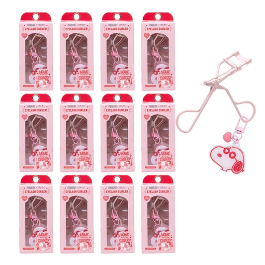 Célavi x Peanuts Limited Edition Eyelash Curler Set with Snoopy Keychain – Pink
