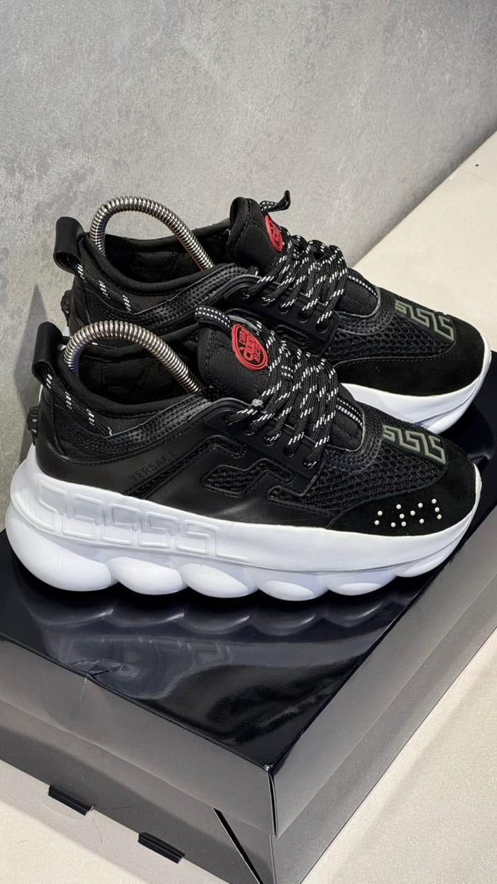 VERSACE CHAIN NEGRO BLANCO PROMO