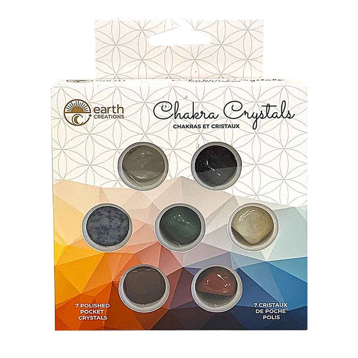 Chakra Crystals Gift Set (7-Piece) Displayer of 12