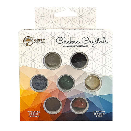 Chakra Crystals Gift Set (7-Piece) Displayer of 12