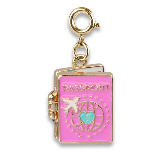 CHARM IT! Gold Passport Charm