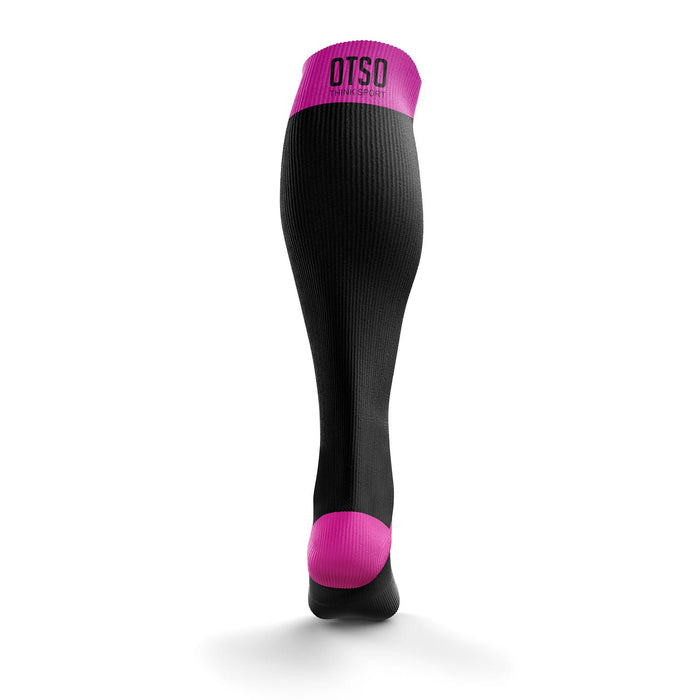 Chaussettes de récupération - Black & Fluo Pink
