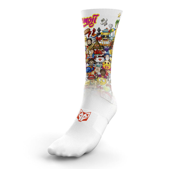 Chaussettes sublimées - Emoji Big Wave