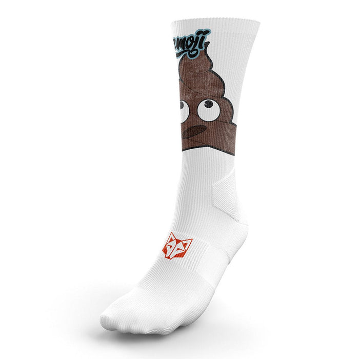 Chaussettes sublimées - Emoji Déjà Poo