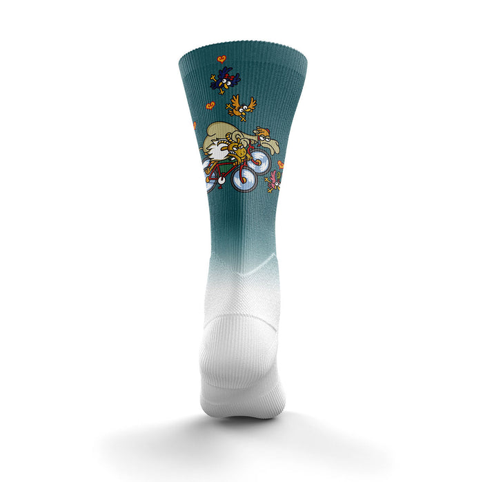 Chaussettes sublimées - Kukuxumusu Bike