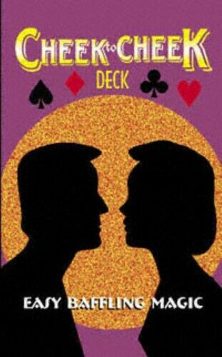 Cheek to Cheek - Bicycle Poker Card Deck - Selected Card Rights Itself in Deck!