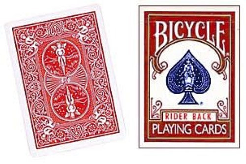 Cheek to Cheek - Bicycle Poker Card Deck - Selected Card Rights Itself in Deck!