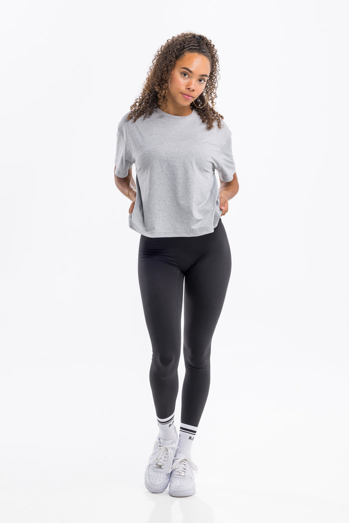 Chill Mode Tee - Heather Grey