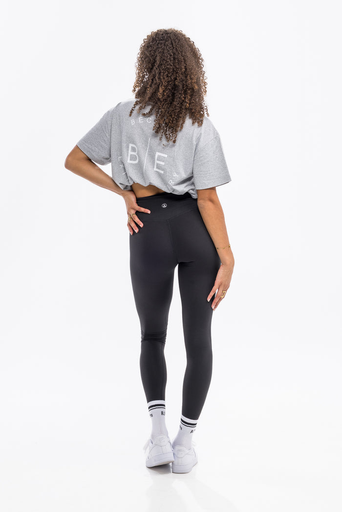 Chill Mode Tee - Heather Grey