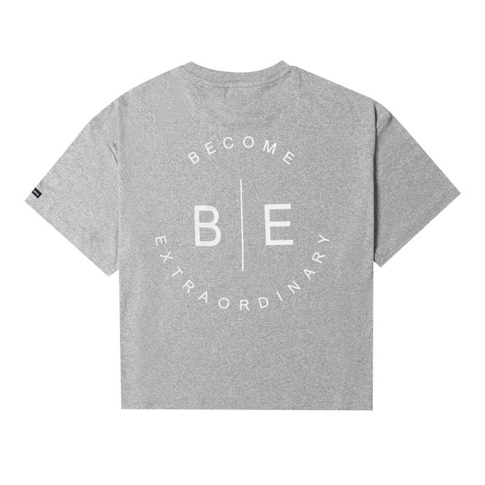 Chill Mode Tee - Heather Grey