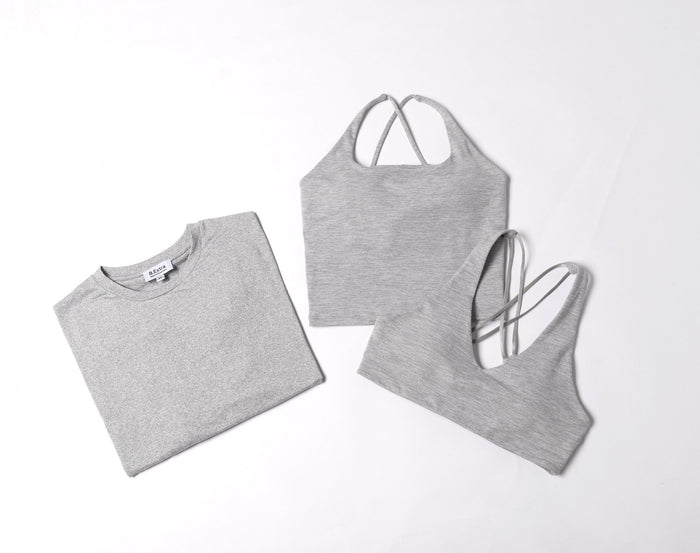 Chill Mode Tee - Heather Grey