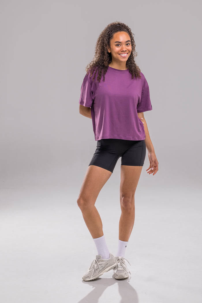 Chill Mode Tee - Vivid Violet