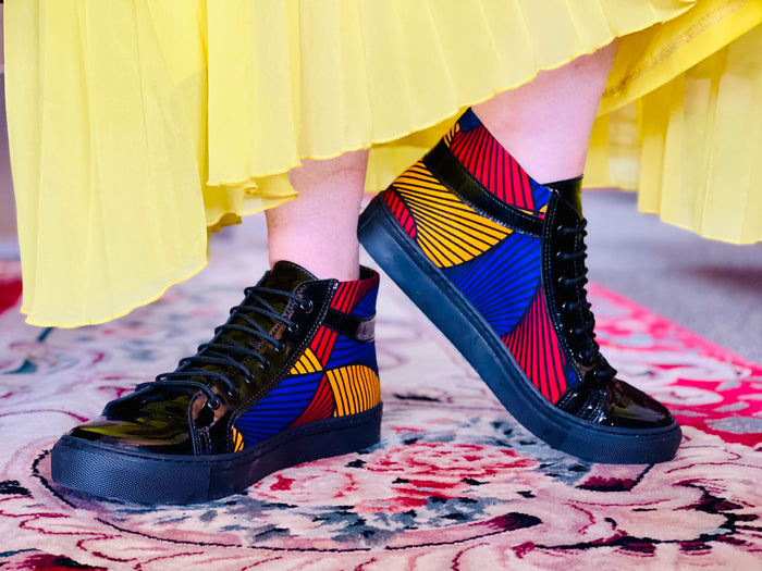 Chitenge High Tops