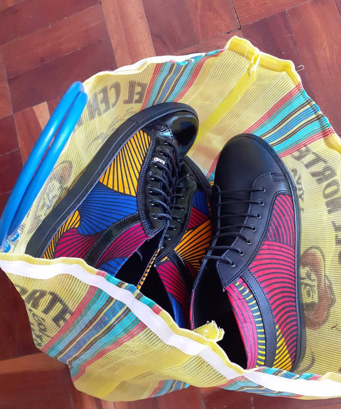 Chitenge High Tops