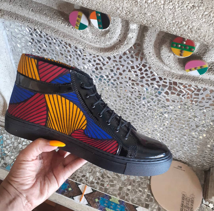 Chitenge High Tops