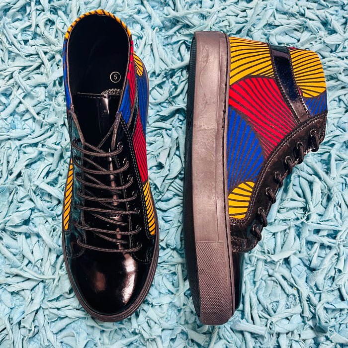 Chitenge High Tops
