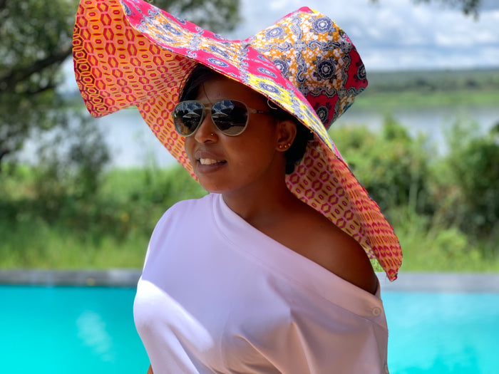 Chitenge Sun Hats Of Happiness