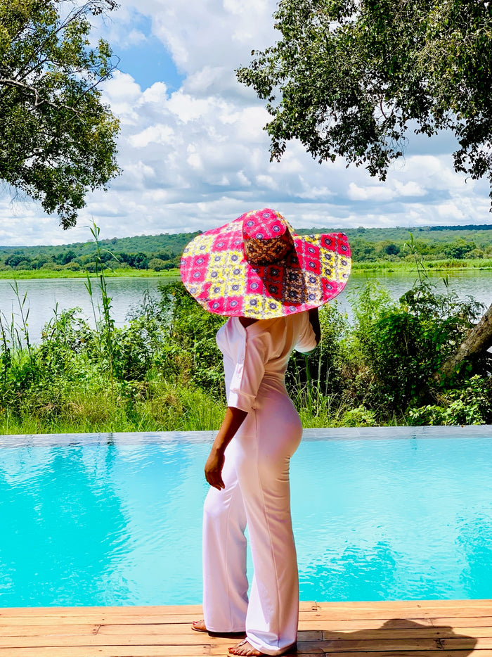 Chitenge Sun Hats Of Happiness