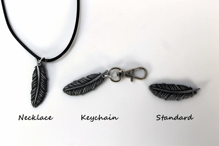 Final Fantasy Chocobo Feather FFXIV Pendant, FF, Final Fantasy 15, Final fantasy 14, FFXV - LootCaveCo