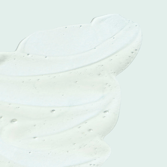 Close-up texture of a smooth, clear gel serum with tiny bubbles representing CLEAR CELL Restoring Serum | IMAGE Skincare for skincare and wellness.