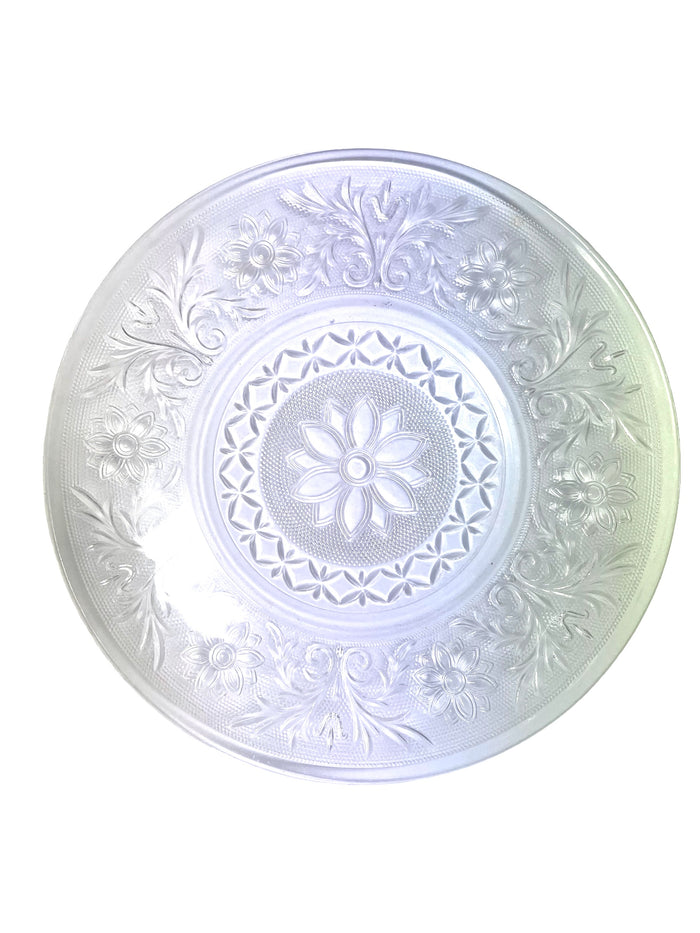 Clear Tiara Sandwich Glass - Dinner Plate