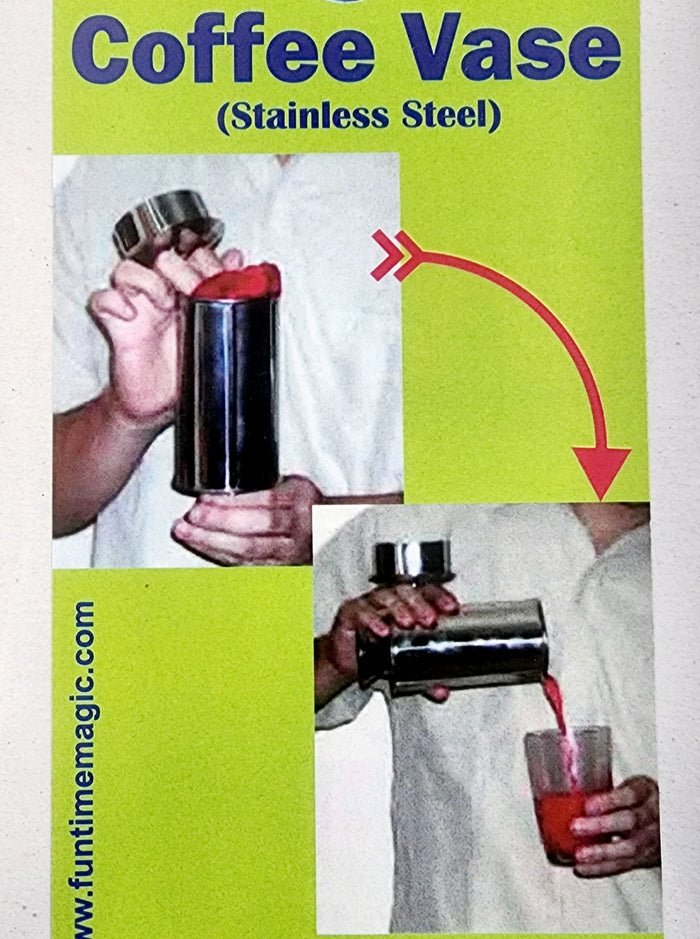 Coffee Vase - Transform Liquids, Silks, Ribbons and more!