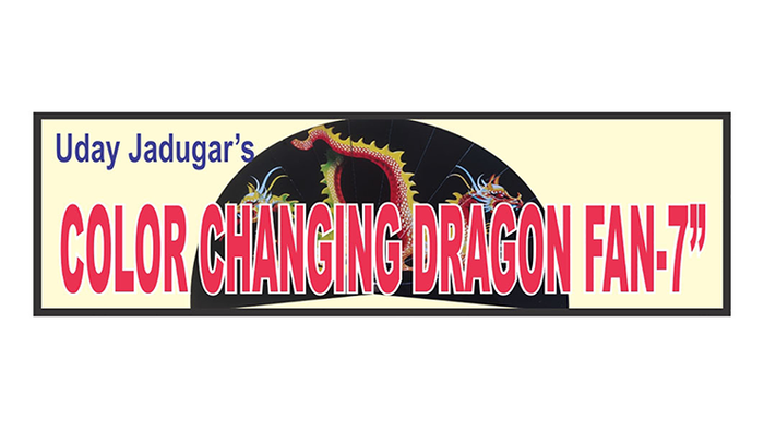 Color Changing Dragon Fan 7" - Easy To Do!