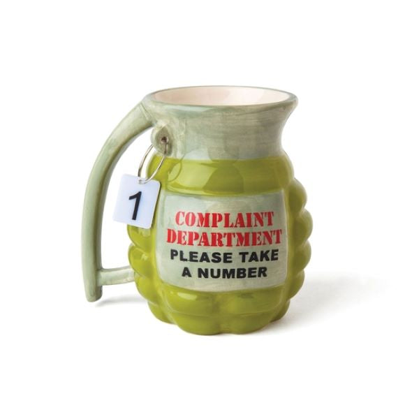 Complaint Department Mug - This Ceramic Mug Will Get Some Serious Attention!