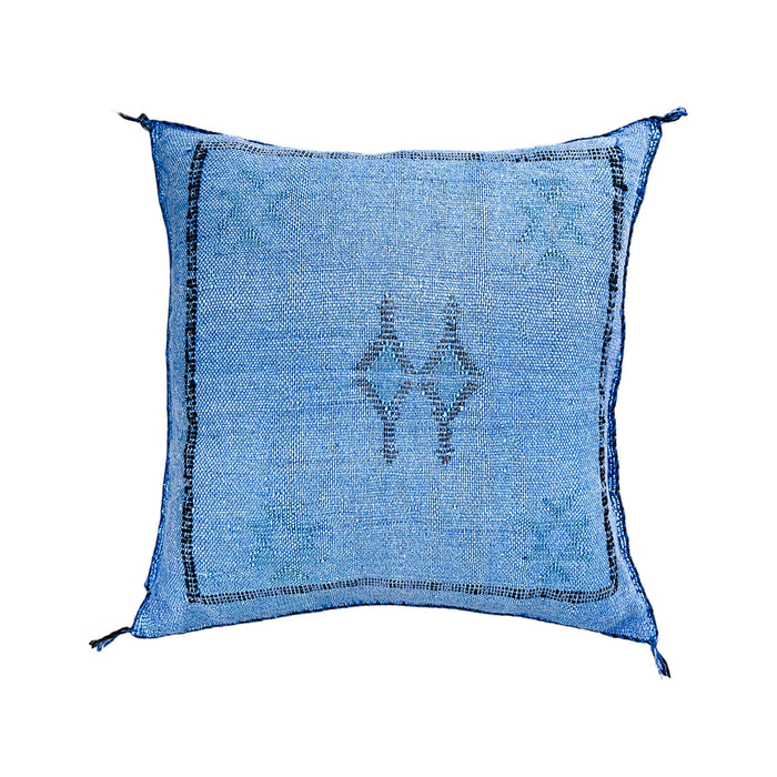 Cornflower XXIX Moroccan Cactus Silk Pillow