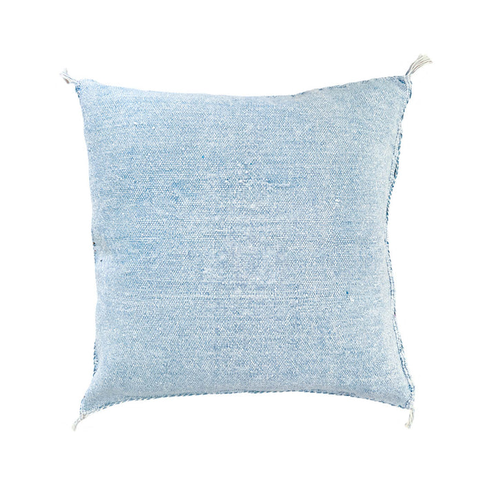 Cornflower XXV Moroccan Cactus Silk Pillow