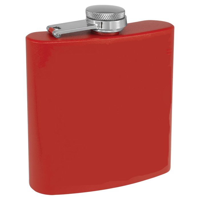 Red blank flask
