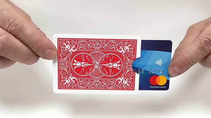 Credit Card Holder (Made from real Bicycle cards) by Joker Magic