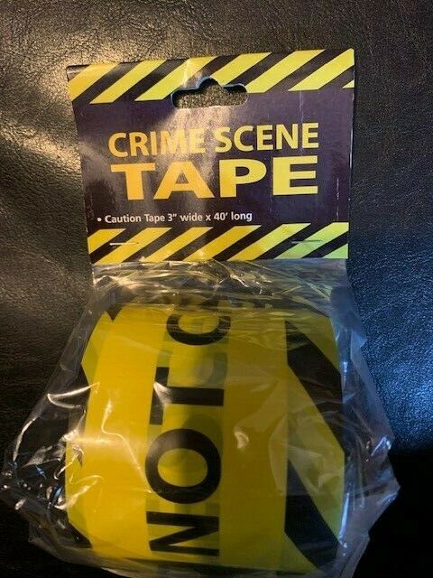 Crime Scene Barricade Tape - 40 Feet!