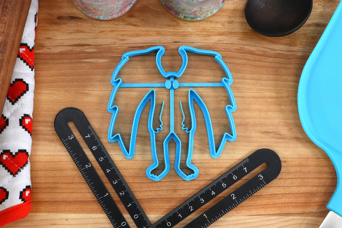 Cryptid Cookie Cutters Set 1 - Sasquatch, Mothman Big Foot, Loch Ness Monster Chupacabra, Jersey Devil