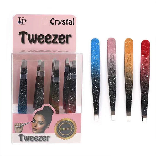 Crystal Gradient Eyebrow Tweezers (12-Piece Set) ANV-1261