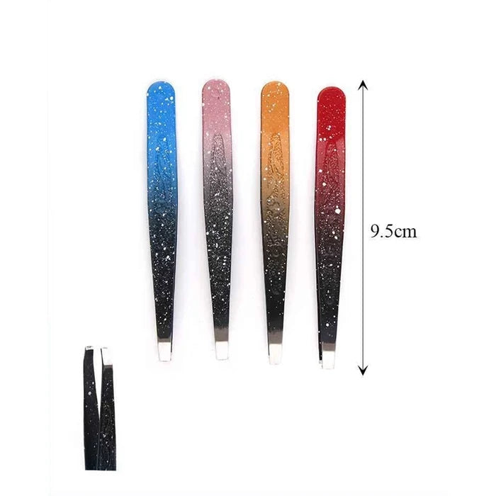 Crystal Gradient Eyebrow Tweezers (12-Piece Set) ANV-1261