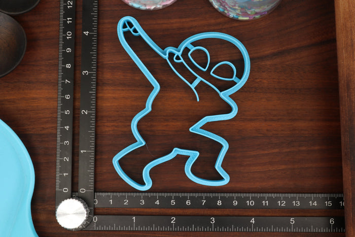 Cute Aliens Cookie Cutters, Set 1 - UFO Cookie Cutter, Alien Abduction, The Greys, Grey Alien Face, I Want to Believe