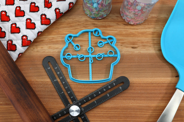 Cute Food Cookie Cutters - Teacup Cookie, Pancake Cookie, Muffin Cookie, Hot Chocolate Cookie, Egg Toast Cookie