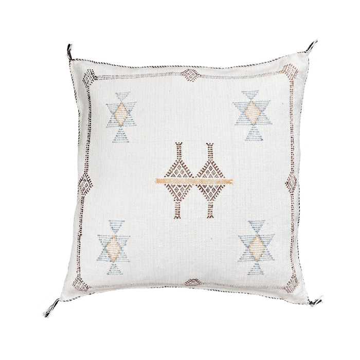 Daisy IV Moroccan Cactus Silk Pillow