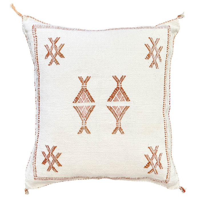 Daisy Moroccan Cactus Silk Pillow